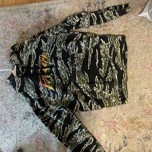 Full send Sea-Doo hoodie, Tiger Camo